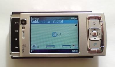 Saddam on Nokia N95