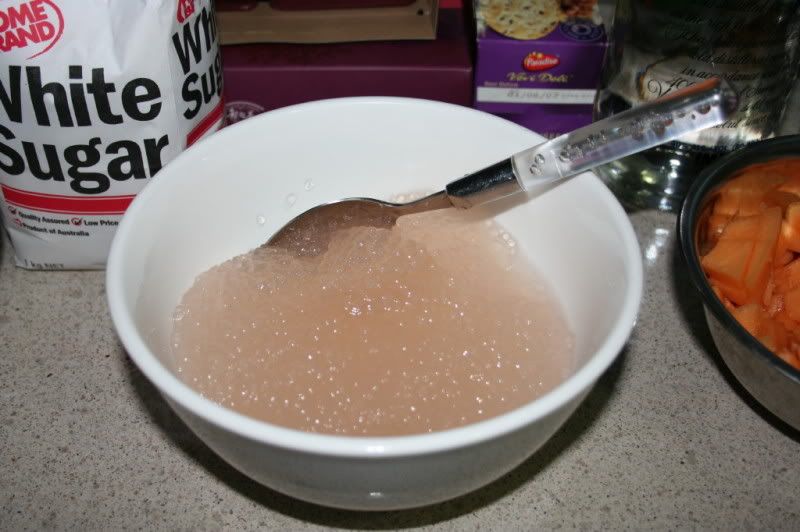 Picture of Sago in a bowl