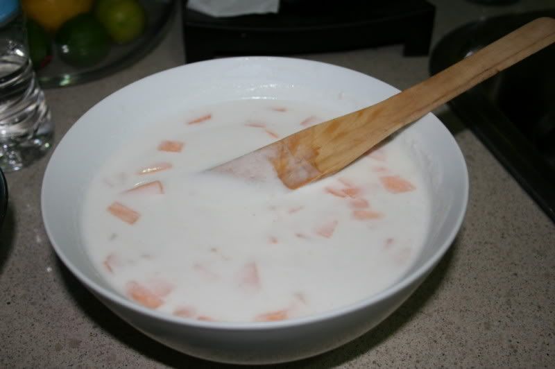 Picture of coconut soup