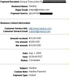 NeoBux 3'rd payment