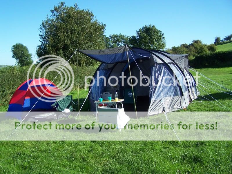 Camp kitchen tent vs. cooking in tent UKCampsite.co.uk Camping under