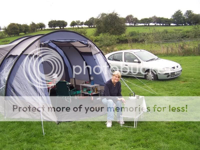 Camp kitchen tent vs. cooking in tent UKCampsite.co.uk Camping under