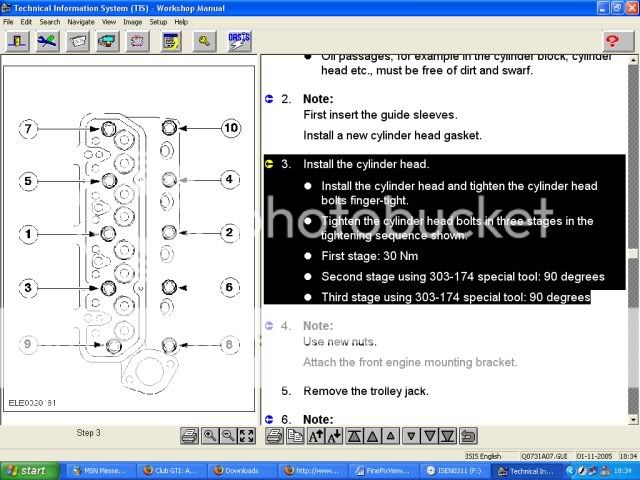 Ford ka cylinder head bolts #3