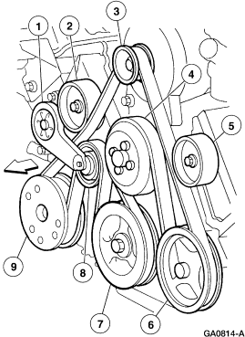 1998 Ford f150 belt diagram #9