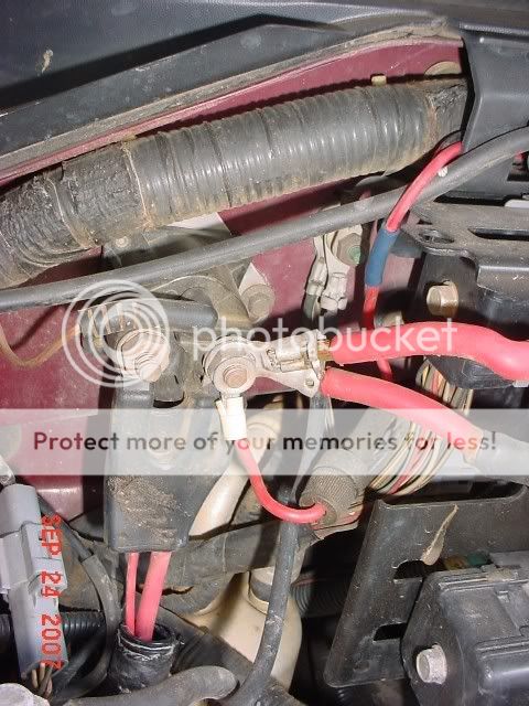 1997 Ford expedition starter location