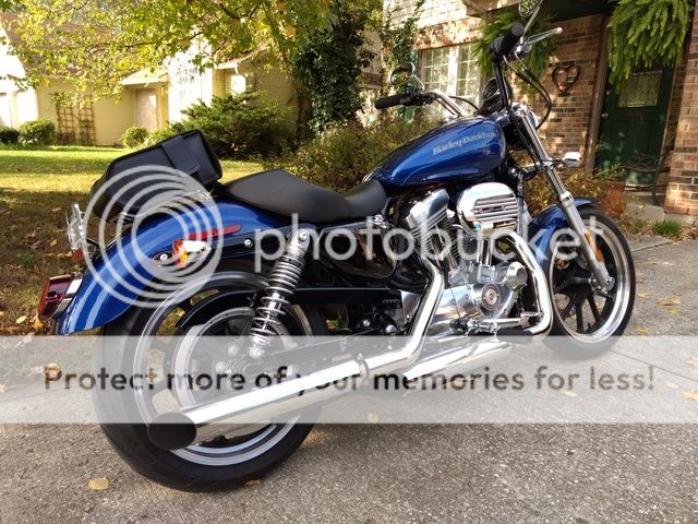 rush slip ons sportster