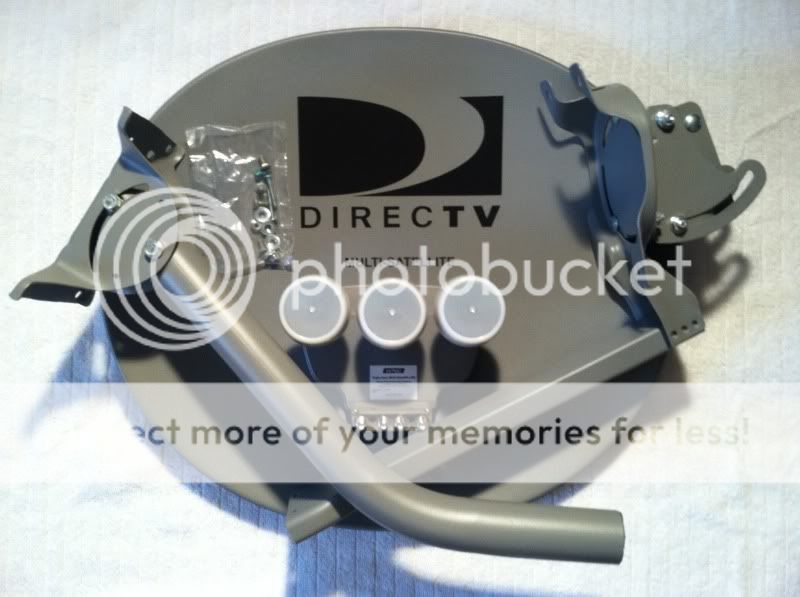 New Direct TV Multi Satellite Dish HD Phase 3 Triple LNB FTA mas DTV