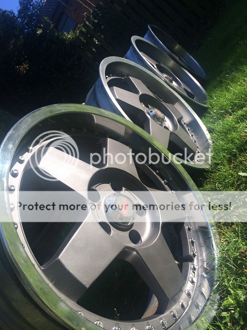 PIAA Nakajimas 3 piece split rims | Driftworks Forum