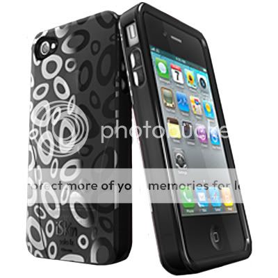 IPHONE 4 4S iSkin Solo FX SE Designer Case Carbon Black   AT&T VERIZON 