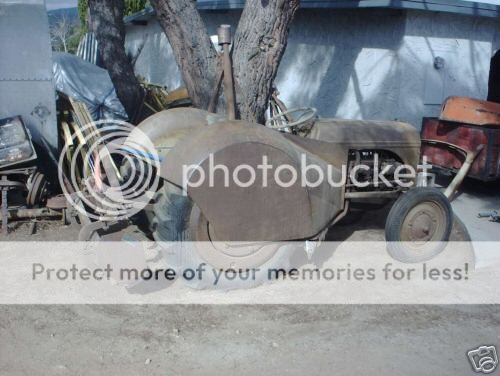 Ford orchard tractor fenders #3