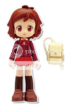 Natsumi Murakami stands 7 cm tall and comes with a base plate and 