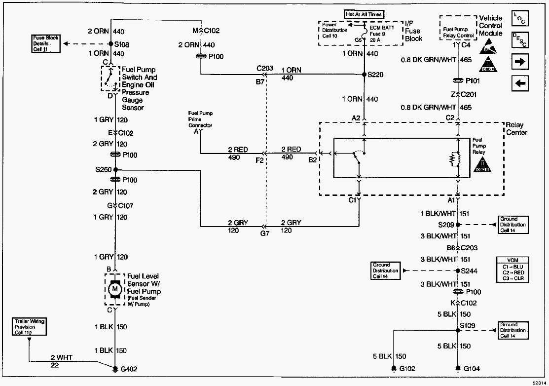 2002 Chevy Trailblazer 4x4 Wiring Diagram
