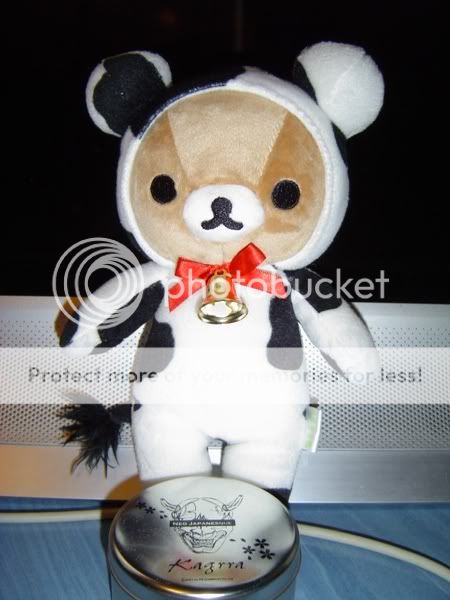 rilakkuma cow costume