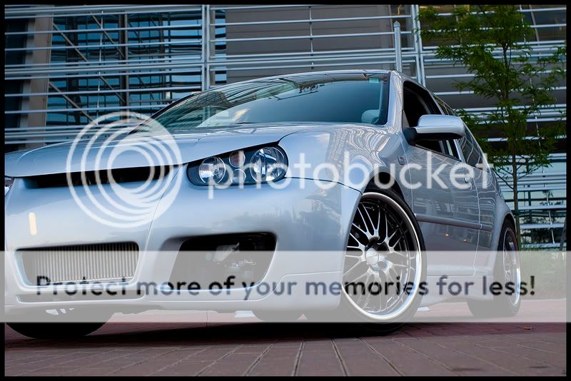 Reflex Silver Dubtech RXS front OEM R32 Rear and side skirts (Willing ...