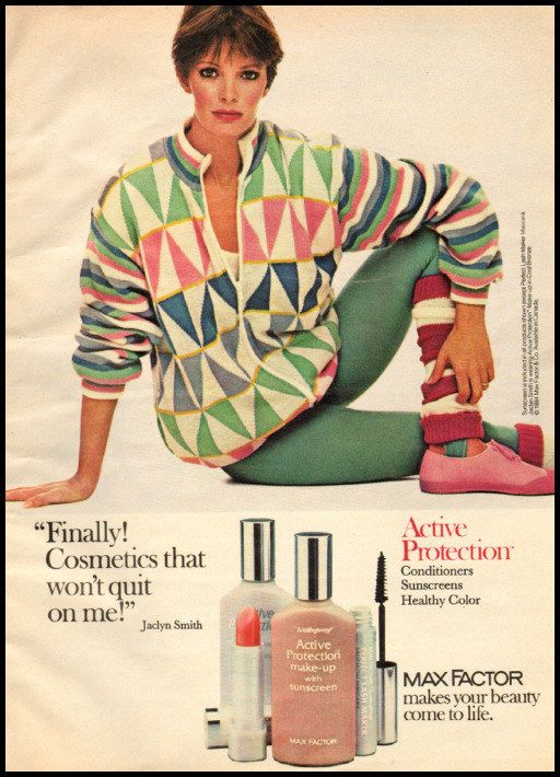 1984 glamour ad for Max Factor Makeup, Jaclyn Smith 131 | eBay