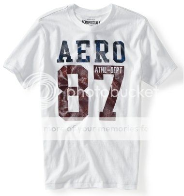 Aeropostale mens Athletic Graphic Aero Logo T shirt Tee XS,S,M,L,XL,2XL ...