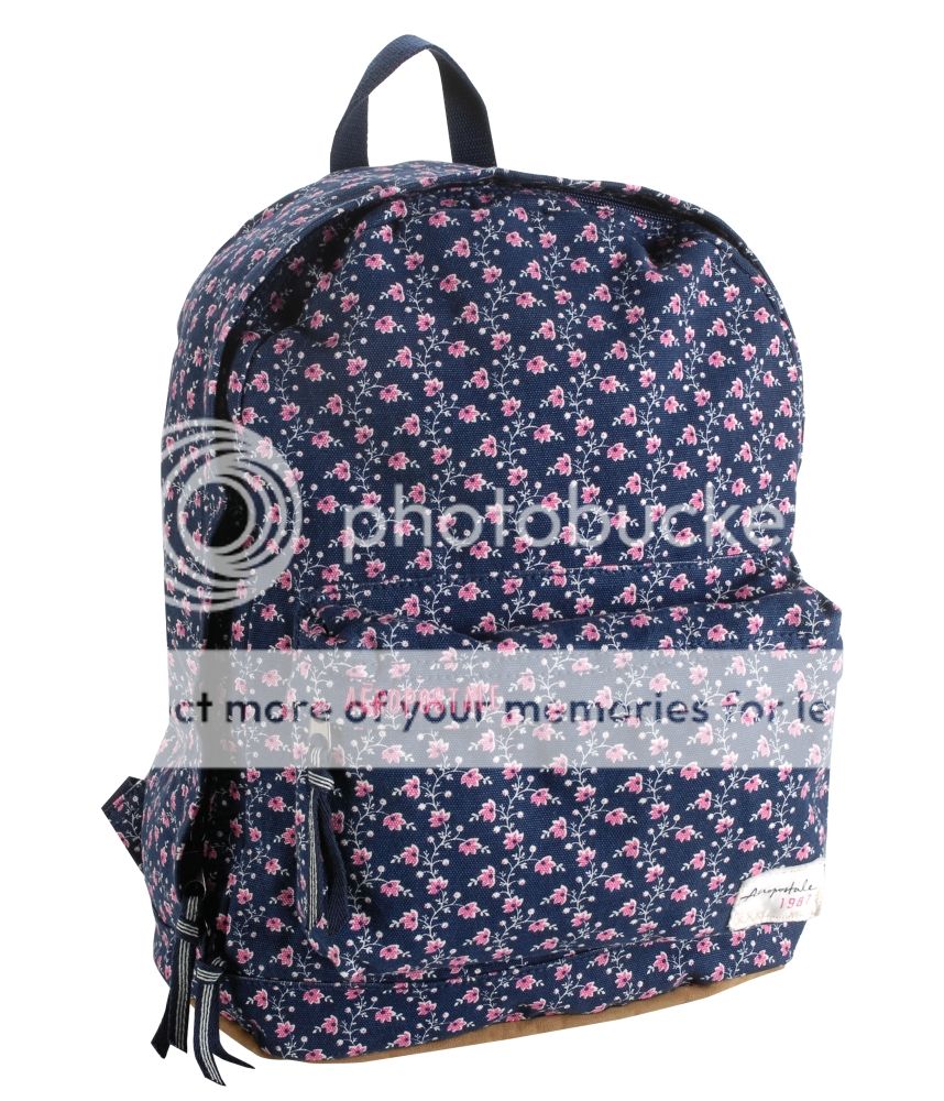 AEROPOSTALE GIRLS AERO LOGO BACKPACK School Book Bag Floral or Solid 